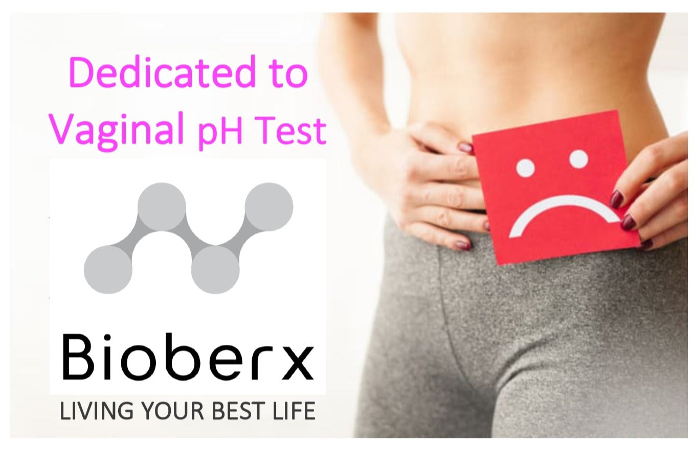 BIOBERX Vaginal Health pH Test Strips (50 Strips) | Feminine pH Test, Value Pack | Monitor Vaginal Intimate Health & Prevent Infection | Accurate Acidity & Alkalinity Balance | Premium Quality, Professional Grade, Easy to Read